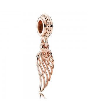 PANDORA Love And Guidance Feather Charm JSP1645 In Rose Gold