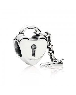 PANDORA Heart Lock And Key Charm JSP1605 