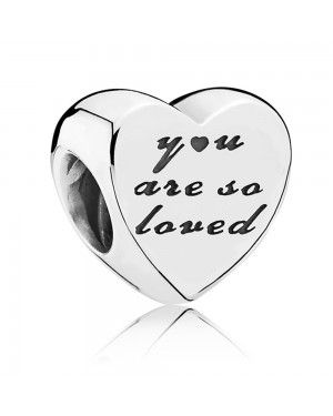 PANDORA You Are So Loved Heart Charm JSP1523 