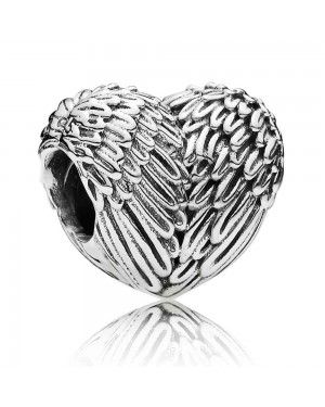 PANDORA Angel Wing Heart Angels Charm JSP1514 