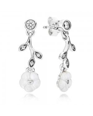 PANDORA Luminous Floral Earrings JSP1252 