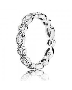 PANDORA Round Oval Eternity Ring JSP1400 