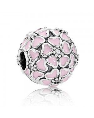 PANDORA Pink Cherry Floral Clip JSP0914 