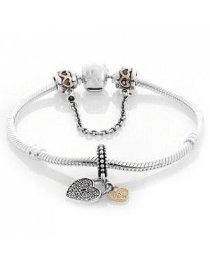 PANDORA Golden Love Locks Complete Bracelet JSP0319 