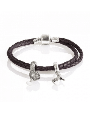 PANDORA Night Out Fashion Complete Bracelet JSP0301 In Sterling Silver