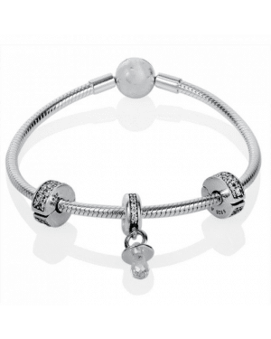 PANDORA Baby Christening Baby Complete Bracelet JSP0246 