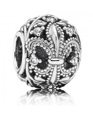 PANDORA Open Fleur De Lis Charm JSP0946 