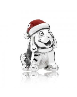 PANDORA Christmas Puppy Christmas Charm JSP0833 