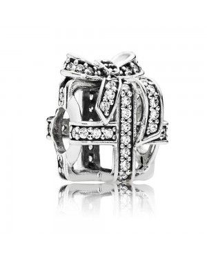 PANDORA Silver Openwork Gift Celebration Charm JSP0932 