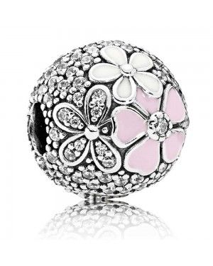 PANDORA Poetic Blooms Clip Floral Charm JSP0647 