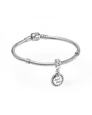 PANDORA Sweet Sister Family Complete Bracelet JSP0454 In Silver