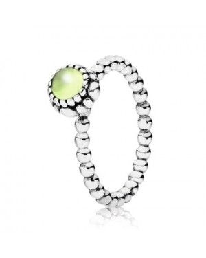 PANDORA Peridot August Birthstone Ring JSP1435 