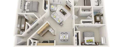 Appaswamy Habitat, 3 BHK-1487 Sq.ft