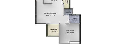 Excellaa Kalash, 1 BHK-325 Sq.ft