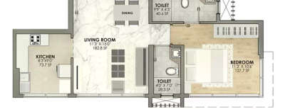 Sugee Shubhada, 1 BHK-470 Sq.ft