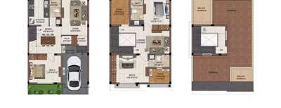 Casagrand Vistaaz, 3 BHK-1283 Sq.ft