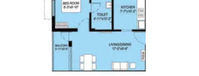 Arun Tarangini, 1 BHK-585 Sq.ft