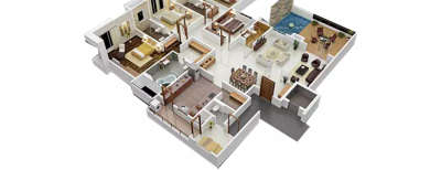 Shriram Auburn District, 4 BHK-2400 Sq.ft