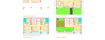 Ajnara Sports City Villas, 4 BHK-2405 Sq.ft