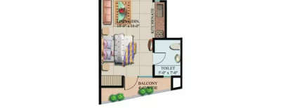 Supertech Eco Suites, Studio-410 Sq.ft