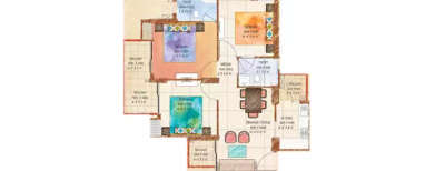 Coco County, 3 BHK-644 Sq.ft
