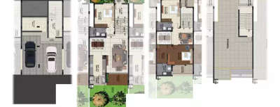 Mantri Courtyard, 3 BHK-1953 Sq.ft