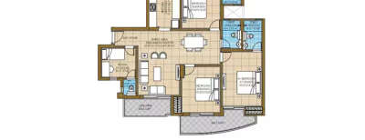 ATS Homekraft Nobility, 3 BHK-1675 Sq.ft