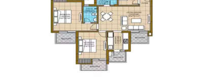ATS HomeKraft Happy Trails, 2.5 BHK-720 Sq.ft