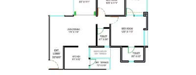 Majestique Navkaar, 2 BHK-1187 Sq.ft