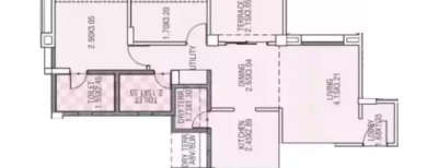 Kumar Princeville, 2 BHK-625 Sq.ft