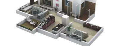 Sonigara Excluzee, 1 BHK-340 Sq.ft