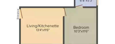 Kolte Patil Mirabilis, 1 BHK-436 Sq.ft