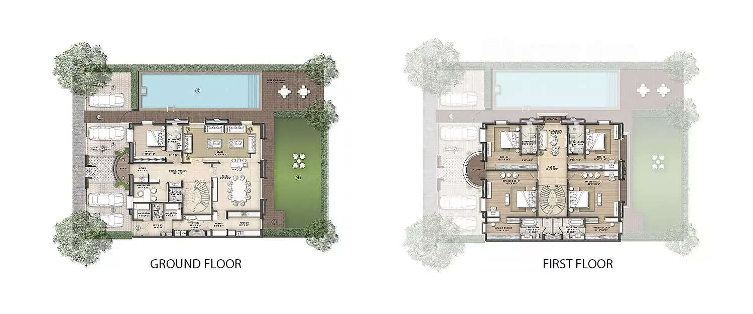 Floor plan for Plot
