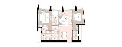 Lodha Kiara, 2 BHK-920 Sq.ft