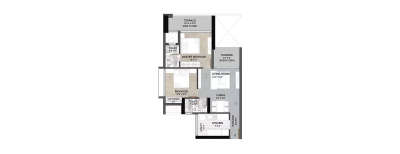 Adhiraj Samyama, 2 BHK-699 Sq.ft