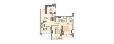 Cosmos Horizon Phase II, 2 BHK-705 Sq.ft