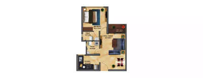 Passcode Live More, 1 BHK-404 Sq.ft