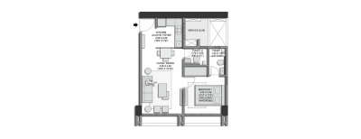 Transcon Passcode All Stars, 1 BHK-397 Sq.ft