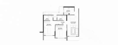Shapoorji BKC 28, 2 BHK-639 Sq.ft