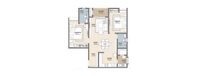 Vajram Newtown, 2 BHK-1178 Sq.ft
