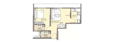 Codename Ultimate Bonanza, 1 BHK-409 Sq.ft