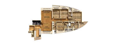 Dosti The Majesta, 4 BHK-1552 Sq.ft