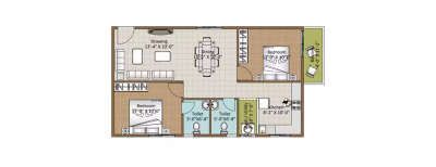 Cansa Dhiya, 2 BHK-705 Sq.ft