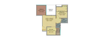 Majestique Venice, 1 BHK-300 Sq.ft