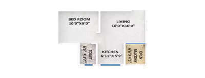 Excellaa Panama Park, 1 BHK-265 Sq.ft