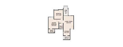 Yashada Epic, 2 BHK-649 Sq.ft