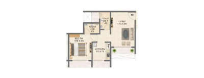 Millennium Hilton Panvel, 1 BHK-280 Sq.ft