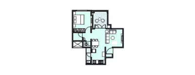 Paranjape Schemes Abhiruchi Parisar, 1 BHK-625 Sq.ft