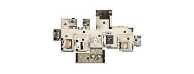 Kolte Patil 24K Opula, 3 BHK-1038 Sq.ft