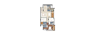 TVH Quadrant, 3 BHK-2780 Sq.ft